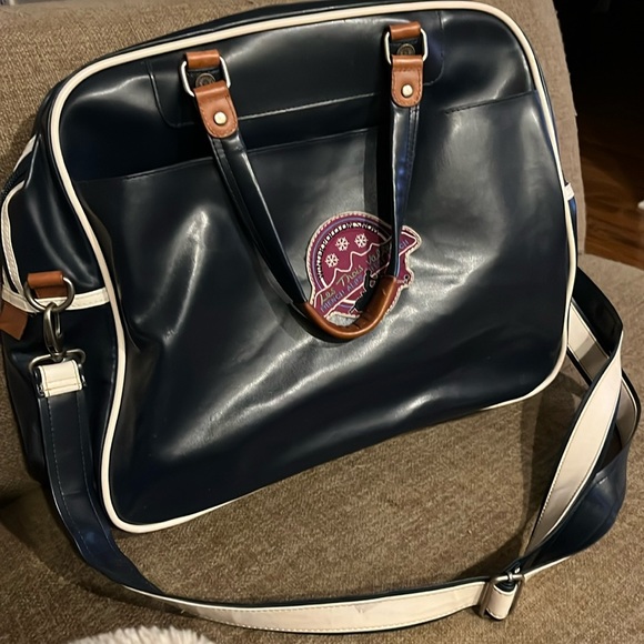 Vintage La Martina Polo Player Gear leather bag - Picture 1 of 11